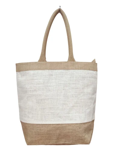 Loop Handle Jute Shopping Bag