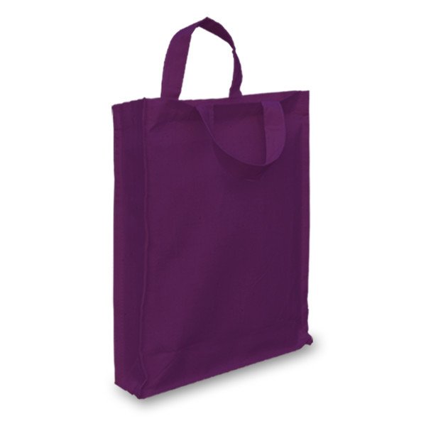 200 GSM Color Cotton Lunch Bags With Gusset